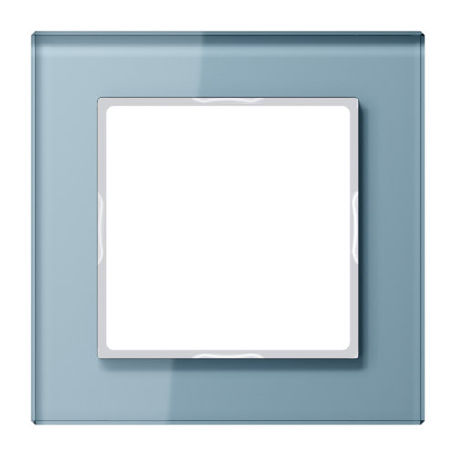 Рамка 1 пост JUNG A CREATION, голубой