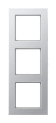 Рамка 3 поста JUNG A CREATION, алюминий