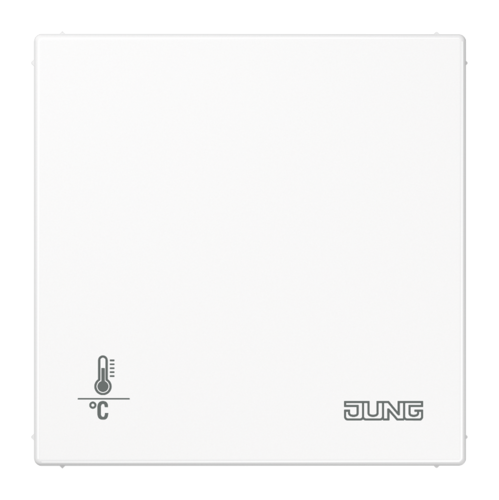 JUNG KNX Белый Регулятор с шинным сопряжением без ручки для установки температуры
